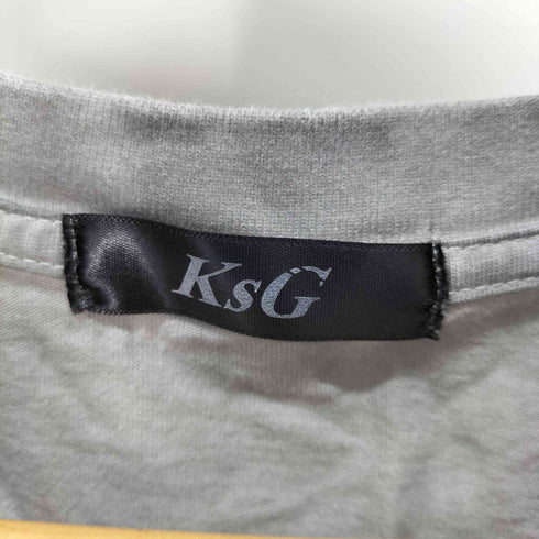KsG ダメージ加工 ノースリーブカットソー メンズ